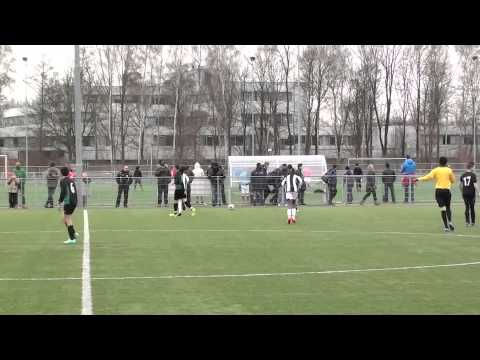 FC Almere D1 - Forza Almere D1 1e helft (01-02-2014)
