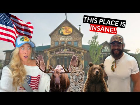 British Couple Visit Bass Pro Shop for the FIRST TIME...We Were NOT Ready!🇺🇸