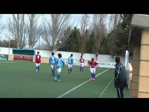 Fútbol 11 Cadetes C.D. Murchante  -  C.D. Larrate día 25/01/14 clip 1/4