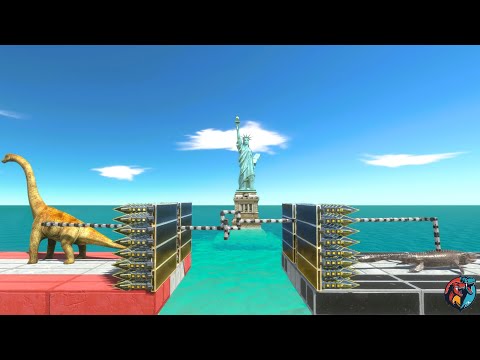 Tug-of-War Challenge: Herbivores vs Aquatics Unleashed - Animal Revolt Battle Simulator