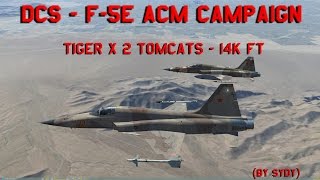 F-5E ACM Campaign Mission 3 - vs F-14 Tomcats