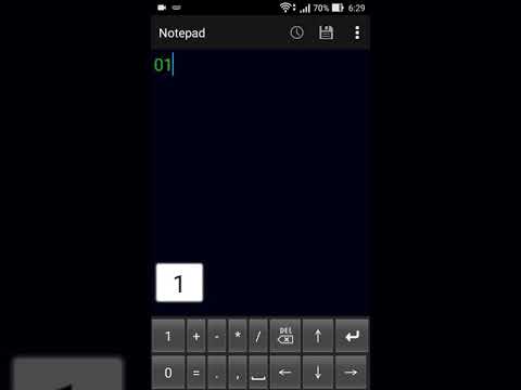 Binary Numeric Keypad