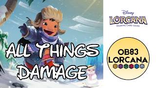 Explaining Everything About Damage In Disney Lorcana in 8 Minutes - OB83Lorcana