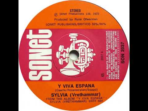 UK New Entry 1974 (176) Sylvia (Vrethammar) - Y Viva España
