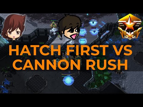 Safe and Easy Counter to Cannon Rush - Grandmaster ZvP - Starcraft 2