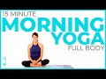 15 Minute Morning Yoga Routine Full Body Yoga Flow