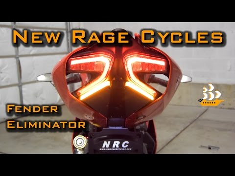 Ducati 1299 Panigale Tinkering | Fender Eliminator | Tail Tidy | New Rage Cycles