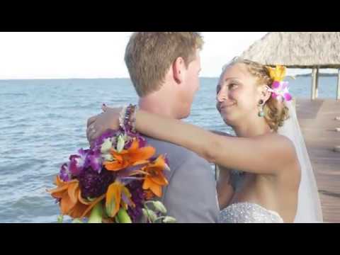 Brent & Lindsay Wedding Video Chabil Mar Luxury Belize Resort