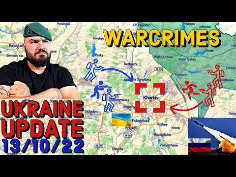 Ukraine Update | Kherson Struck HARD | Russia becoming EXTREMELY desperate! 13/10/2022