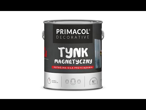 Tynk magnetyczny Primacol Decorative - film instruktażowy