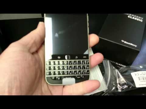 BLACKBERRY CLASSIC Q20 Unboxing Video – in Stock at www.welectronics.com