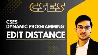 Edit Distance ||  CSES PROBLEM || Dynamic Programming || C++ Implementation