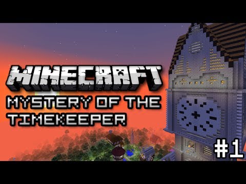Minecraft: Mystery of the Time Keeper Part 1 - GREEDY VILLAGERS
