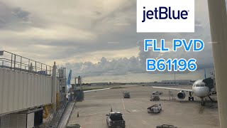 JetBlue flight B61196 #jetblue #a320 #fortlauderdale #providenceri 