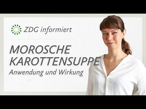 Morosche Karottensuppe stoppt Durchfall | Wirksames Hausmittel