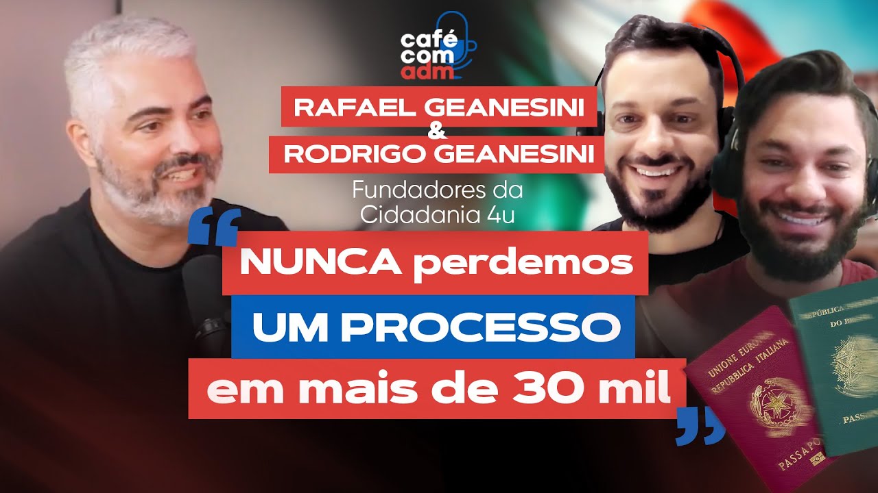 Como conseguir sua cidadania europeia? | Café com ADM 397