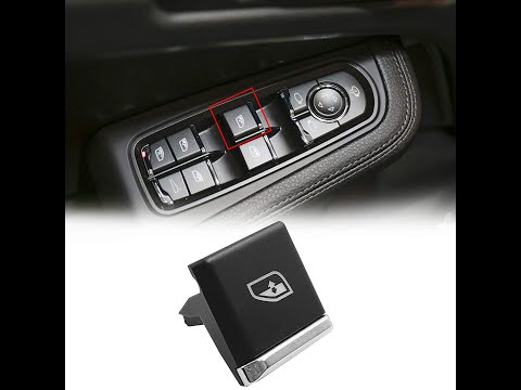 TTCR-II Interior Window Lift Switch Button Cap Porsche Cayenne Macan1  Panamera  Button Replacement