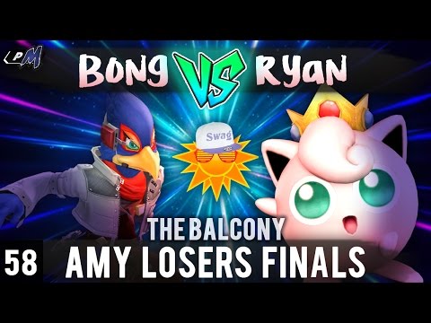 PM @ the Balcony 58 - Amy Losers Finals ft. Ryan (Wario/Puff) VS Bong Soldier(Falco)