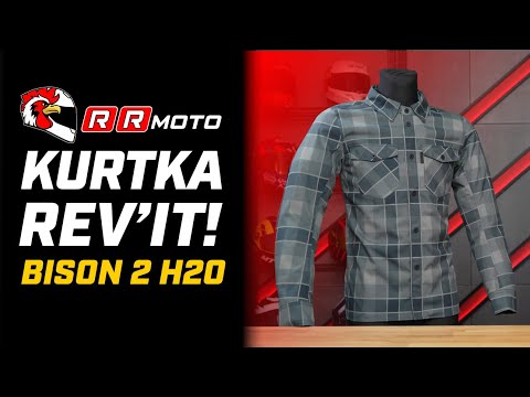 REVIT BISON 2 H2O _ koszula motocyklowa z membraną | styl i ochrona