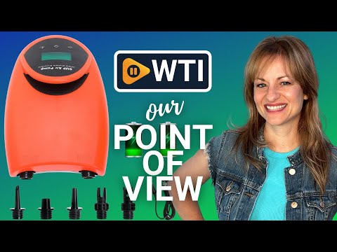 Tonsim 20 PSI Sup Paddle Board Pump with 15000 mAh Battery - WTI product video review