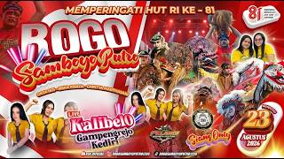Download lagu Live Rogo Samboyo Putro Kalibelo Gampengrejo Kediri Ft Pelangi Audio mp3