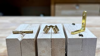 How to Install Hinges for Small Boxes / Barrel A, Barrel B, Folding Hinges