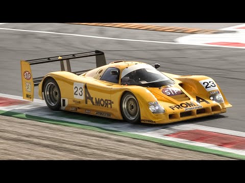 Nissan R90CK Group C in action at Monza Circuit!