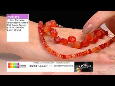 Silver Heart earings and Pearls  for jewellery making:JewelleryMaker LIVE 29/10/2014