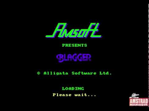 [Amstrad CPC] Blagger - Longplay