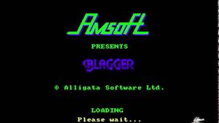 [Amstrad CPC] Blagger - Longplay