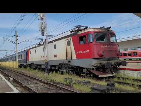 IR 1832 Cluj Napoca - Galati pleaca din statia Cluj Napoca de la linia 2