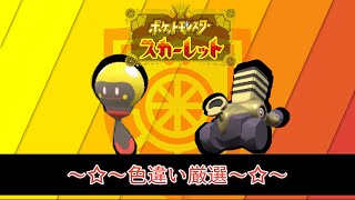 【ポケモンSV】色ブロロン&色ズピカ厳選  -✧- 生放送 -✧-