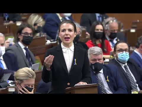 Raquel Dancho questions Trudeau on Canada's national security