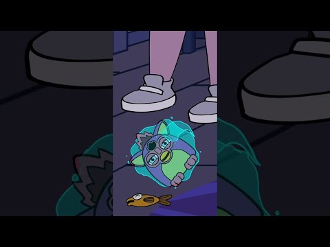 The Tale of the Haunted Furby | Scary Stories | Spooky Toys 👻 #shorts #animation #scary