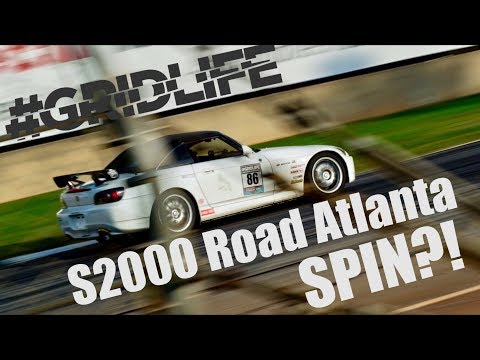 130 MPH SPIN! S2000 #Gridlife Road Atlanta Time Attack