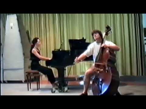 Giovanni Bottesini Tarantella   Ovidiu Badila doublebass   Zsuzsa Bálint piano   1990