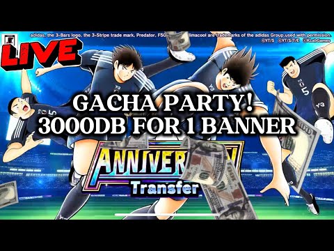 LIVE! GACHA PARTY 8th ANNIVERSARY CAPTAIN TSUBASA DREAM TEAM, HYUGA SAWADA SORIMACHI JITO BROKEN!