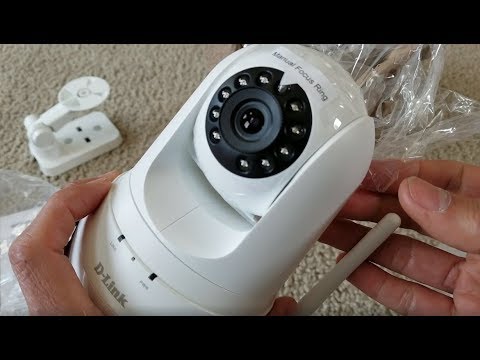 D-Link Wireless FHD Pan/Tilt Day/Night Network Surveillance Camera! 3 20 2019