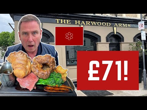I Review An EXPENSIVE £71 MICHELIN STAR SUNDAY ROAST - WOW!