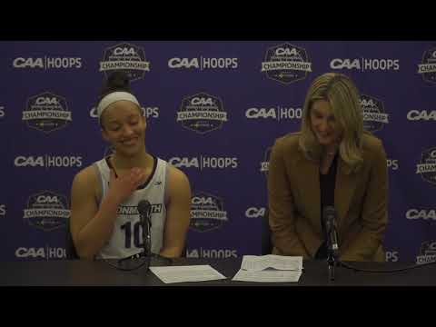 2023 Women's #CAAChamps Game 4 Press Conference (Charleston vs Monmouth)