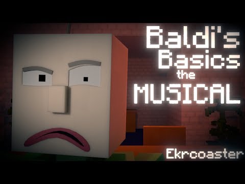 "BALDI'S BASICS the MUSICAL" | Minecraft Baldi Animation [Song by Random Encounters]