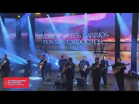 LOS HIJOS DE LOS BARRIOS CON LOS CARDOCITOS | FIESTA NACIONAL DEL CHAMAMÉ 2024