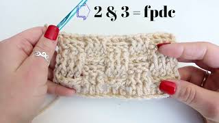 Easy Crochet Kids Scarf