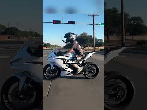 Excited Driver Asks Biker To Do A Wheelie...