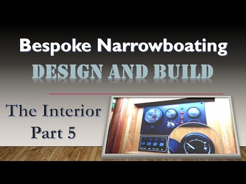 Narrowboat Interior Design - Part Five - Engine Room - Computer - Gas Boiler