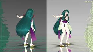 【MMD】エゴロック [ego rock] [back side ＆ mirror][60fps]【初音ミクカバー】
