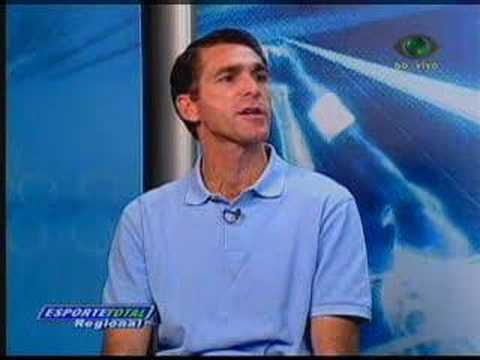 Treinador do Guarani na TV Band Campinas