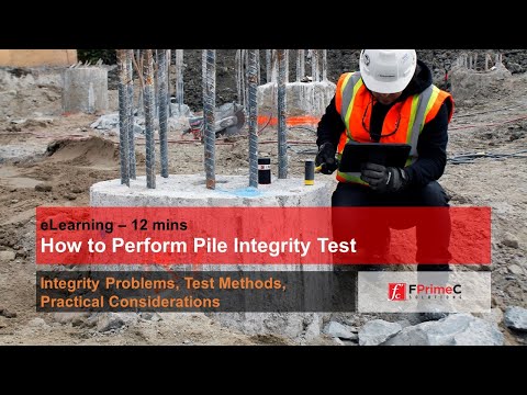 Low Strain Pile Integrity Testing Service