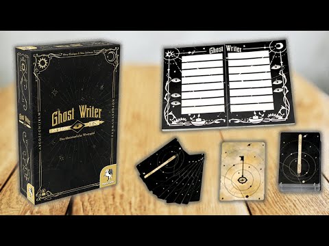 GHOST WRITER - Game Rules TV (German Game Instructions) - PEGASUS GAMES GHOSTWRITER