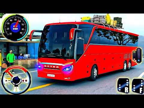Offroad Ultimate Bus Driving Simulator Game - Real City Coach Bus Driver 3D - Android Gameplay 